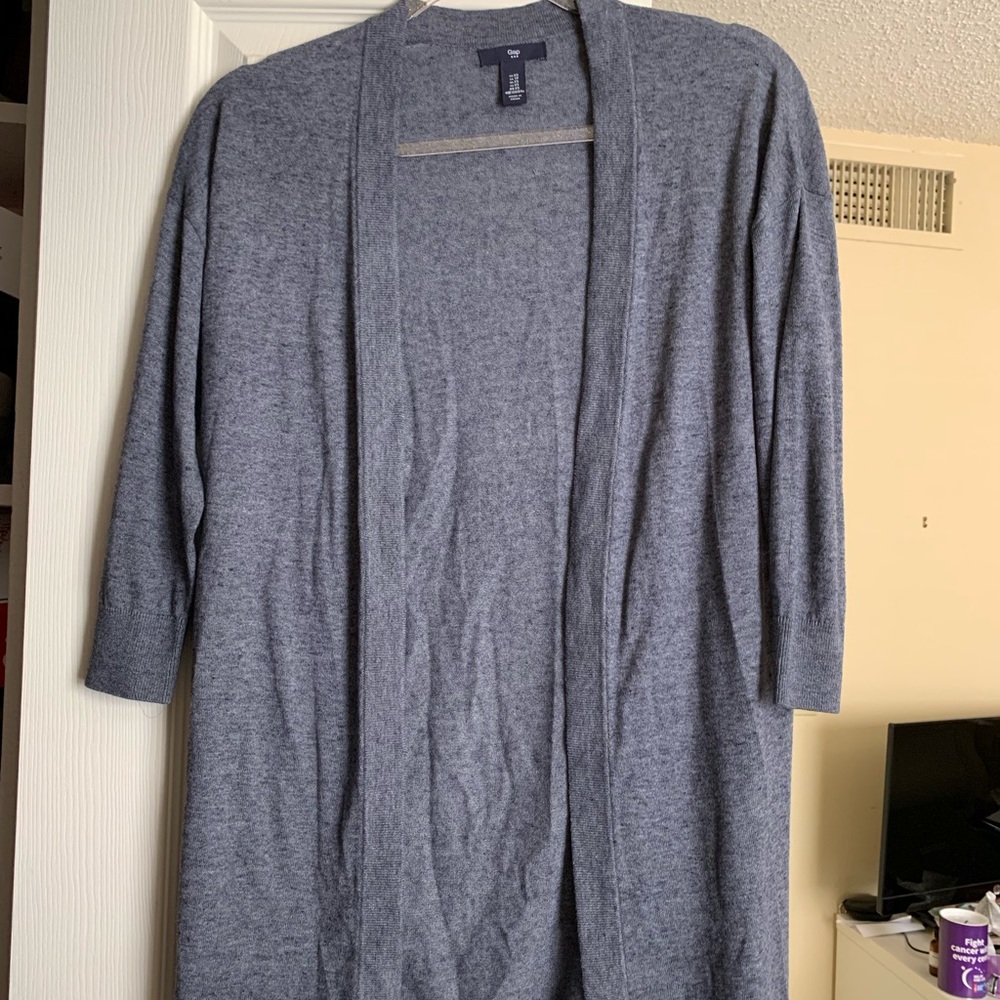 Gap Gray Cardigan